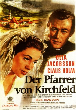 Der Pfarrer von Kirchfeld - German Movie Poster (thumbnail)