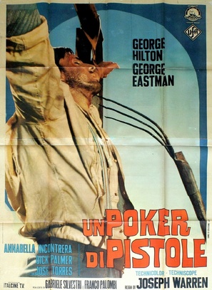 Un poker di pistole - Italian Movie Poster (thumbnail)