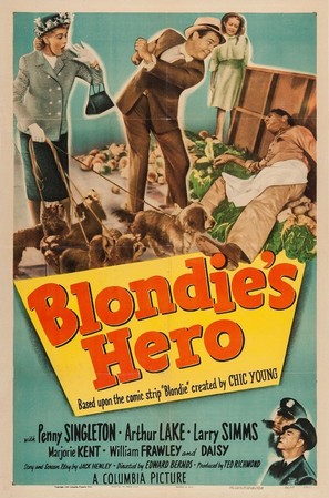 Blondie&#039;s Hero - Movie Poster (thumbnail)