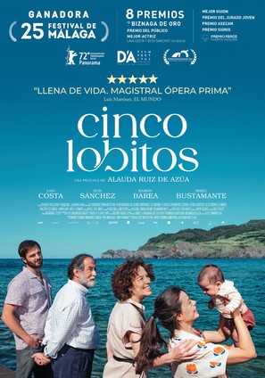 Cinco lobitos - Spanish Movie Poster (thumbnail)
