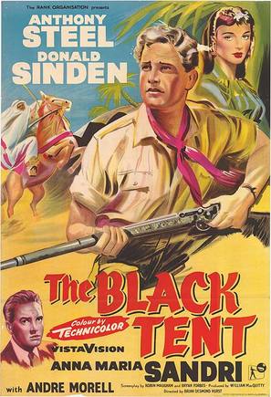 The Black Tent - British Movie Poster (thumbnail)