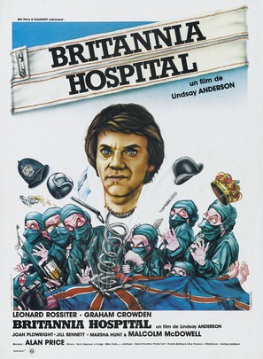 Britannia Hospital - French Movie Poster (thumbnail)