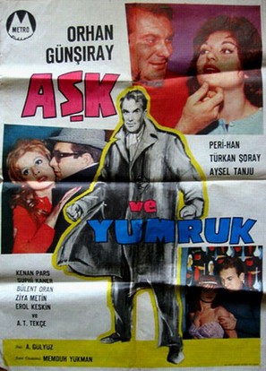 Ask ve yumruk - Turkish Movie Poster (thumbnail)