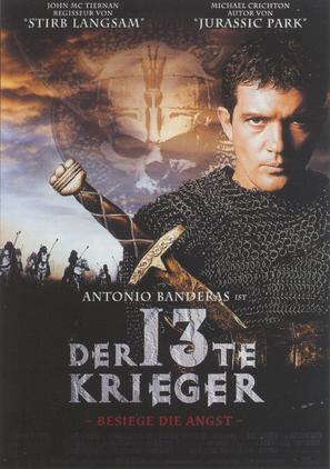 The 13th Warrior - German Movie Poster (thumbnail)