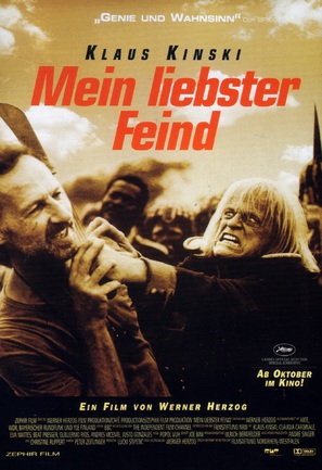 Mein liebster Feind - Klaus Kinski - German Movie Poster (thumbnail)