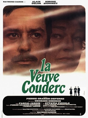 La Veuve Couderc - French Movie Poster (thumbnail)