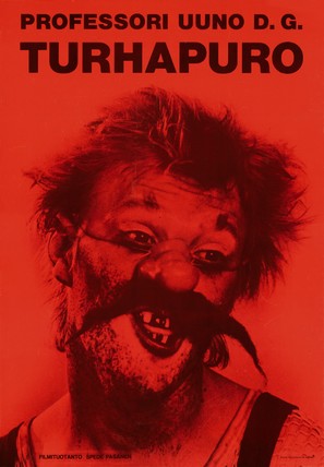 Professori Uuno D.G. Turhapuro - Finnish Movie Poster (thumbnail)