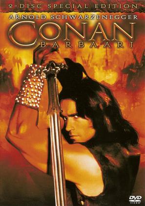 Conan The Barbarian - Finnish DVD movie cover (thumbnail)