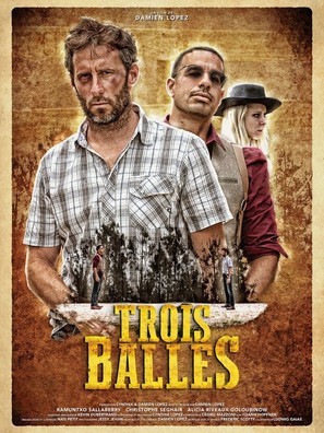 Trois Balles - French Movie Poster (thumbnail)