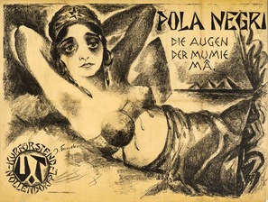 Augen der Mumie Ma, Die - German Movie Poster (thumbnail)