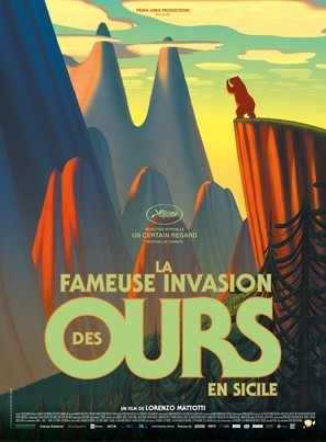 La fameuse invasion des ours en Sicile - French Movie Poster (thumbnail)