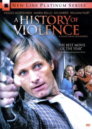 A History of Violence - DVD movie cover (thumbnail)