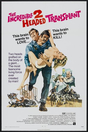 The Incredible 2-Headed Transplant - Movie Poster (thumbnail)