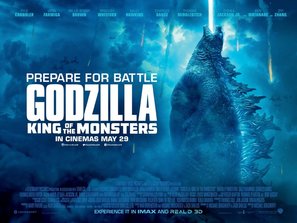 Godzilla: King of the Monsters - British Movie Poster (thumbnail)