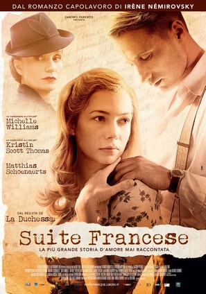 Suite Fran&ccedil;aise - Italian Movie Poster (thumbnail)