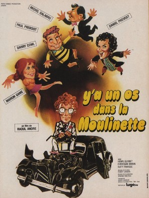 Y&#039;a un os dans la moulinette - French Movie Poster (thumbnail)