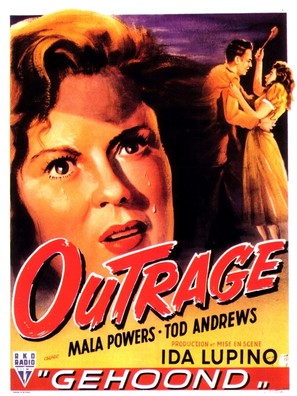 Outrage - Belgian Movie Poster (thumbnail)