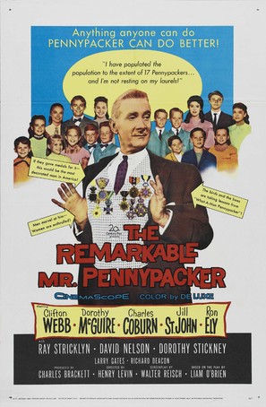 The Remarkable Mr. Pennypacker - Movie Poster (thumbnail)