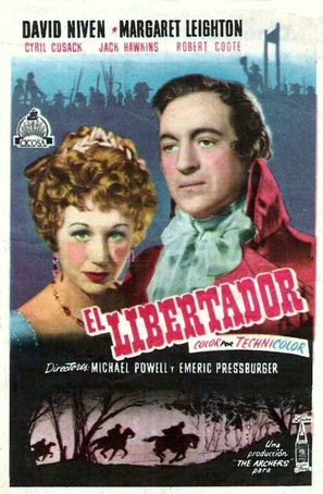 The Elusive Pimpernel - Spanish Movie Poster (thumbnail)