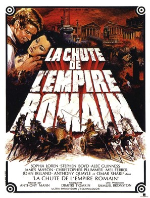 The Fall of the Roman Empire - French Movie Poster (thumbnail)