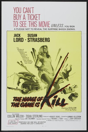 The Name of the Game Is Kill - Movie Poster (thumbnail)