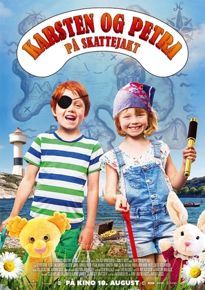 Karsten og Petra p&aring; skattejakt - Norwegian Movie Poster (thumbnail)