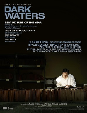 Dark Waters - For your consideration movie poster (thumbnail)
