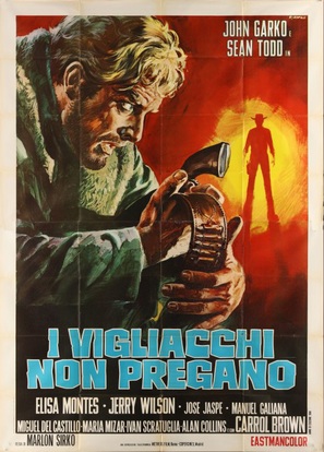 I vigliacchi non pregano - Italian Movie Poster (thumbnail)