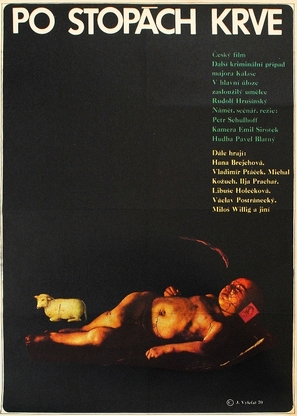 Po stop&aacute;ch krve - Czech Movie Poster (thumbnail)