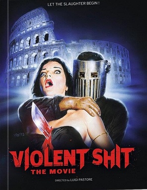 Violent Shit: The Movie - German Blu-Ray movie cover (thumbnail)