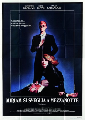 The Hunger - Italian Movie Poster (thumbnail)
