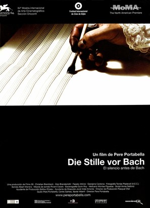 Stille vor Bach, Die - Spanish poster (thumbnail)