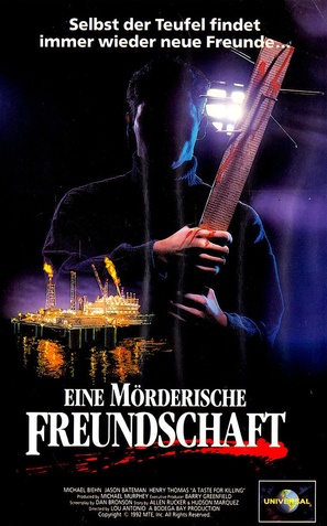 A Taste for Killing - German VHS movie cover (thumbnail)