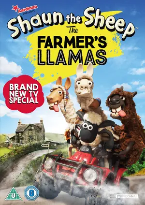 Shaun the Sheep: The Farmer's Llamas Cover