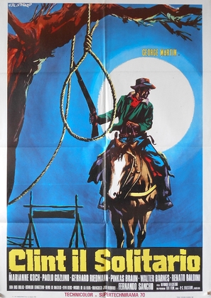 Clint el solitario - Italian Movie Poster (thumbnail)