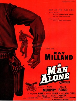 A Man Alone - British Movie Poster (thumbnail)