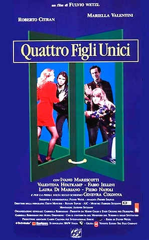 Quattro figli unici - Italian Movie Poster (thumbnail)
