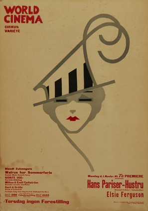 His Parisian Wife - Danish Movie Poster (thumbnail)