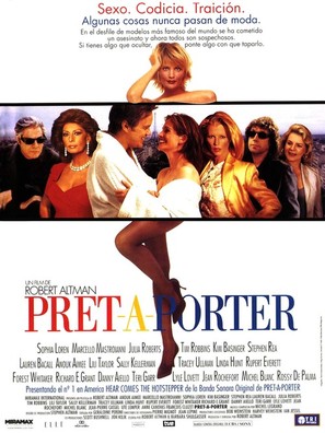 Pr&ecirc;t-&agrave;-Porter - Spanish Movie Poster (thumbnail)