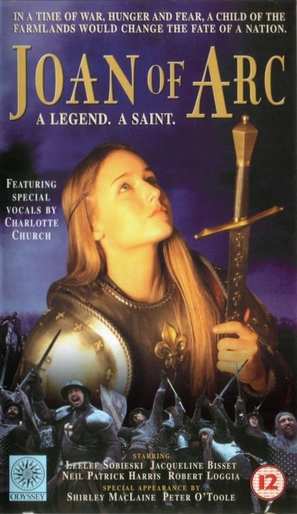 Joan of Arc - British VHS movie cover (thumbnail)