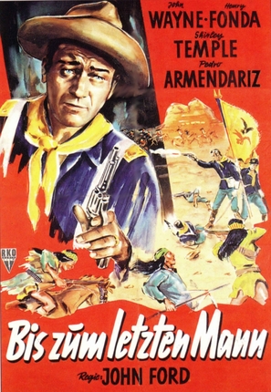 Fort Apache - German Movie Poster (thumbnail)