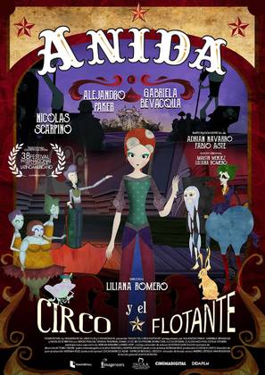 Anida y el Circo Flotante - Argentinian Movie Poster (thumbnail)