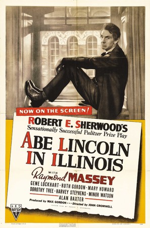 Abe Lincoln in Illinois - Movie Poster (thumbnail)