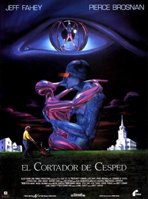 The Lawnmower Man - Spanish Movie Poster (thumbnail)