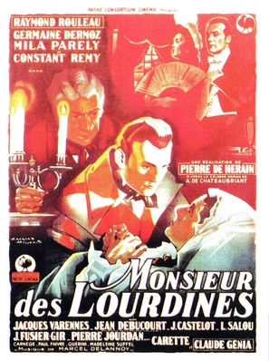 Monsieur des Lourdines - French Movie Poster (thumbnail)