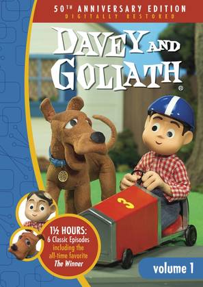 &quot;Davey and Goliath&quot; - DVD movie cover (thumbnail)