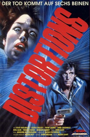 Distortions - German VHS movie cover (thumbnail)