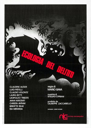 Ecologia del delitto - Italian Movie Poster (thumbnail)