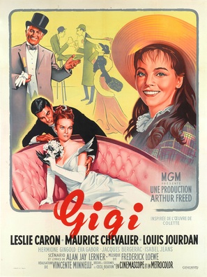 Gigi - French Movie Poster (thumbnail)