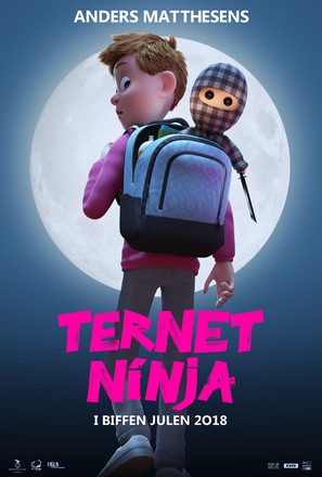 Ternet Ninja - Danish Movie Poster (thumbnail)